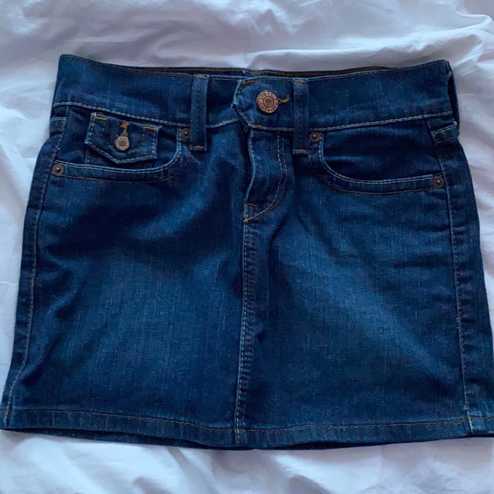 Old navy jean skirt